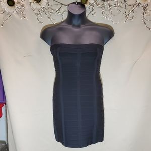 Herve Leger body con black dress sz.L